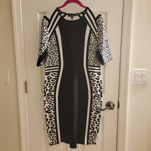 Karen Millen Leopard Dress XL
